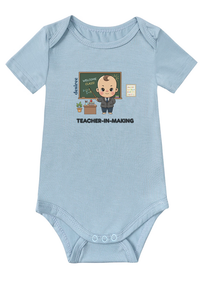 Teacher Boy/Girl Onesie (Bamboo Cotton)