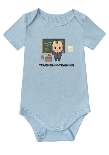 Teacher-in-Training Onesie (Bamboo Cotton)