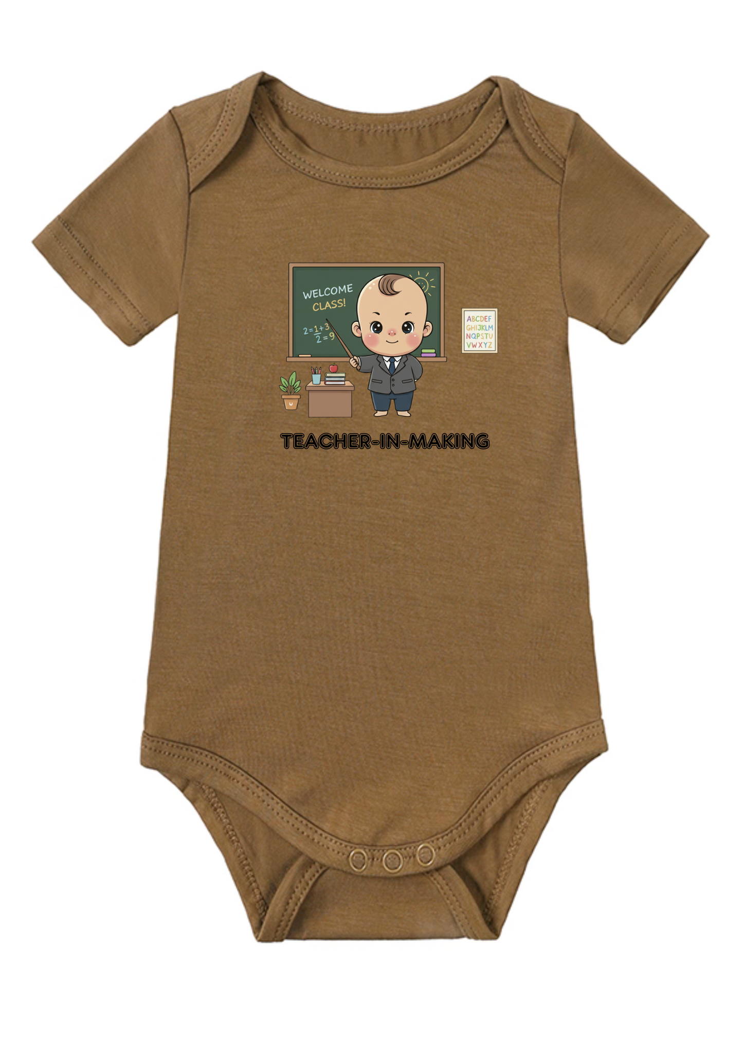 Teacher Boy/Girl Onesie (Bamboo Cotton)