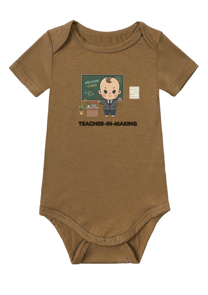 Teacher Boy/Girl Onesie (Bamboo Cotton)