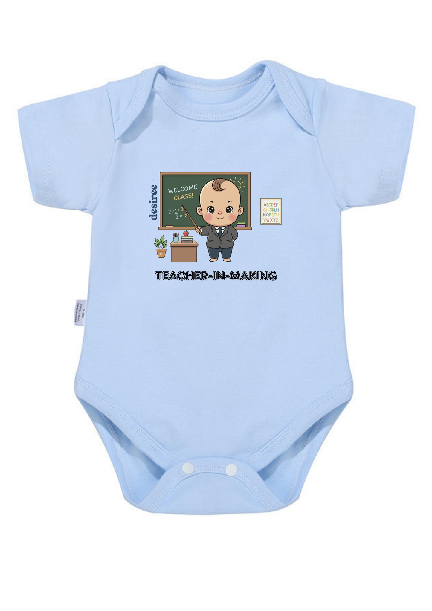 Teacher-in-Making Onesie (Organic Cotton)