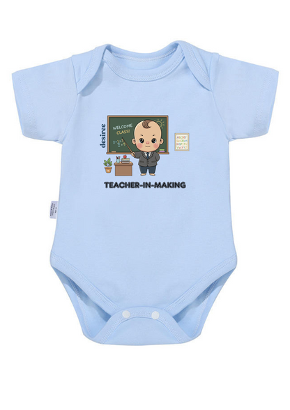 Teacher-in-Making Onesie (Organic Cotton)