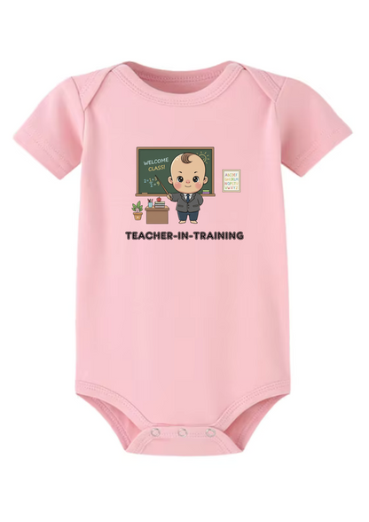 Teacher-in-Training Onesie (Organic Cotton)