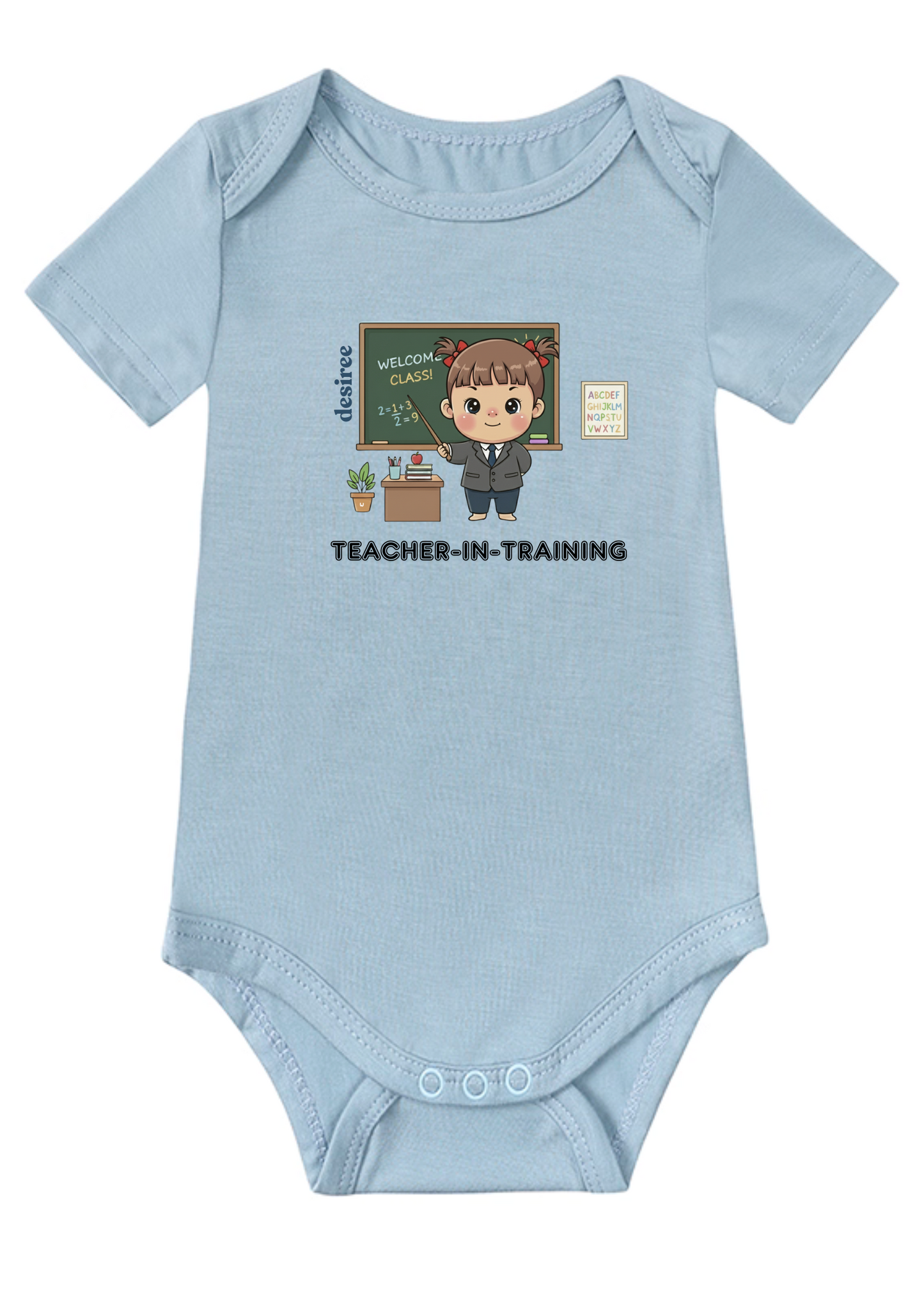 Teacher-in-Training Onesie (Bamboo Cotton)