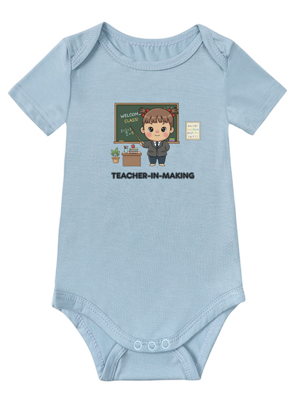 Teacher Boy/Girl Onesie (Bamboo Cotton)