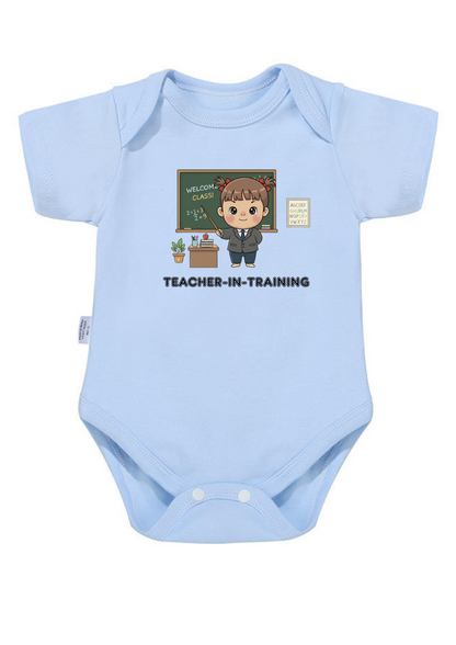 Teacher-in-Training Onesie (Organic Cotton)