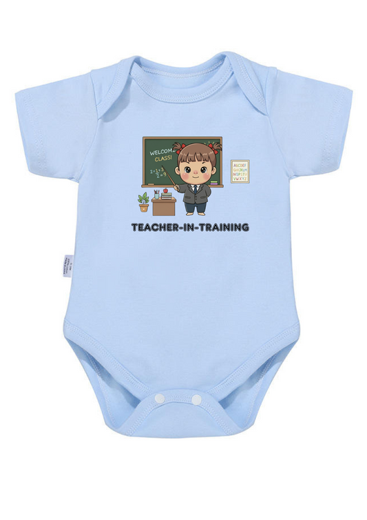 Teacher-in-Training Onesie (Organic Cotton)