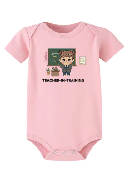 Teacher-in-Training Onesie (Organic Cotton)