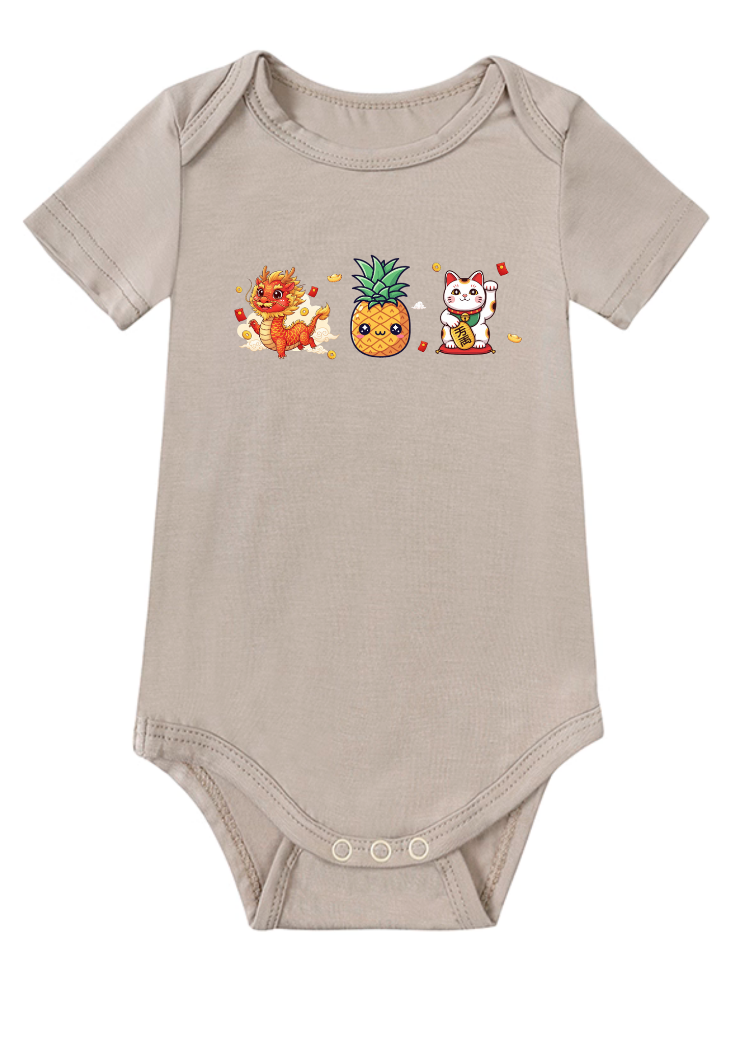 The Auspicious Onesie (Bamboo Cotton)