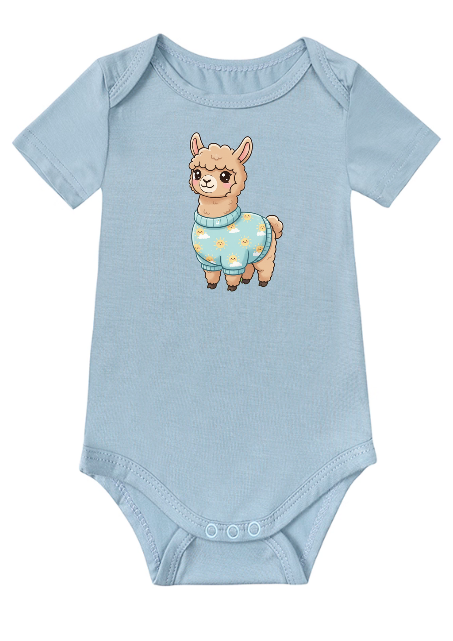 The Little Alpaca Onesie (Bamboo Cotton)