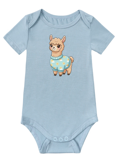 The Little Alpaca Onesie (Bamboo Cotton)