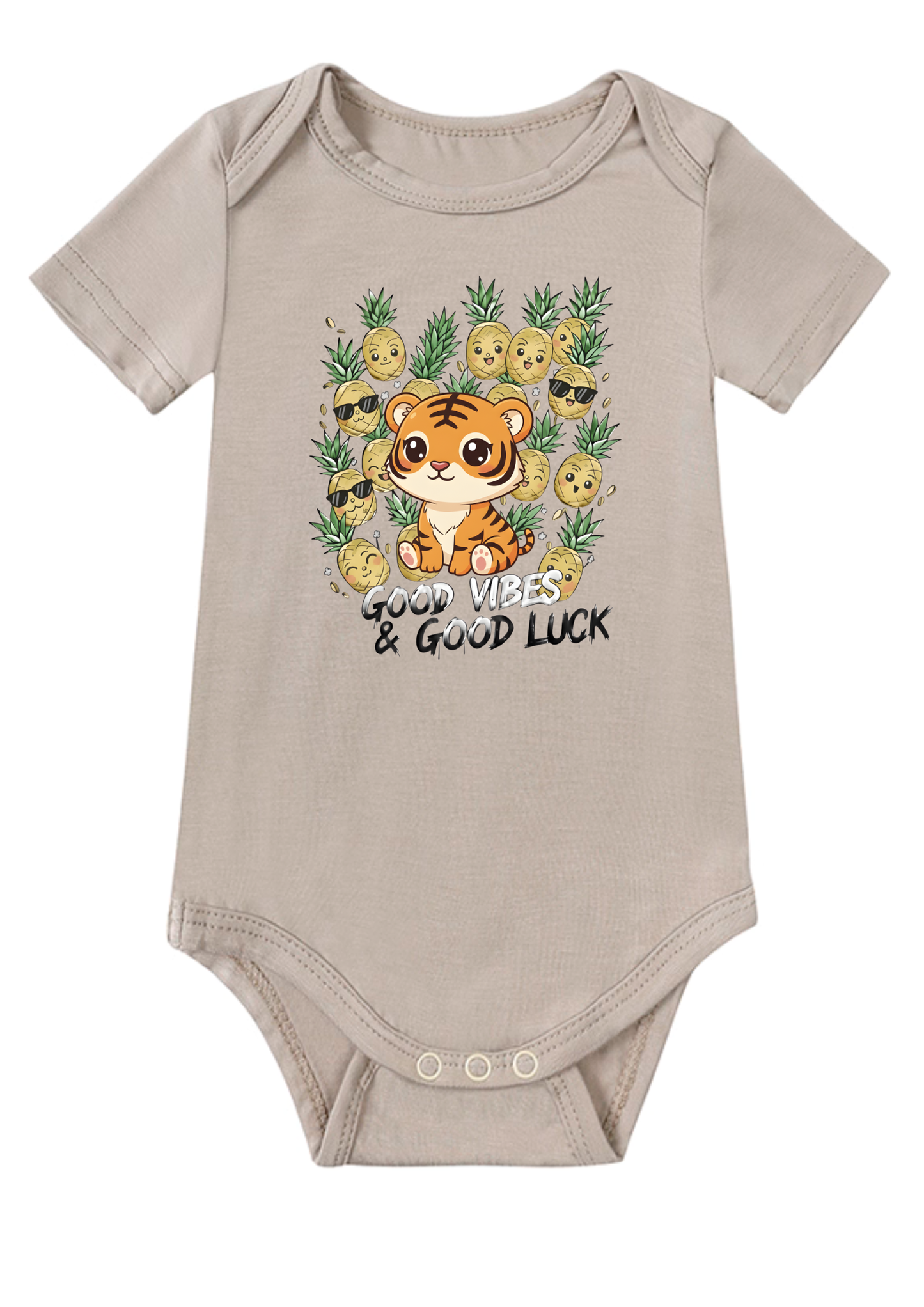 GVGL Tiger Zodiac Baby Onesie