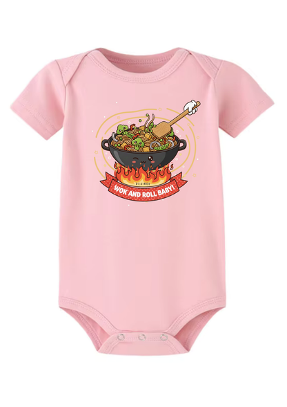 Wok and Roll Baby Onesie (Organic Cotton)
