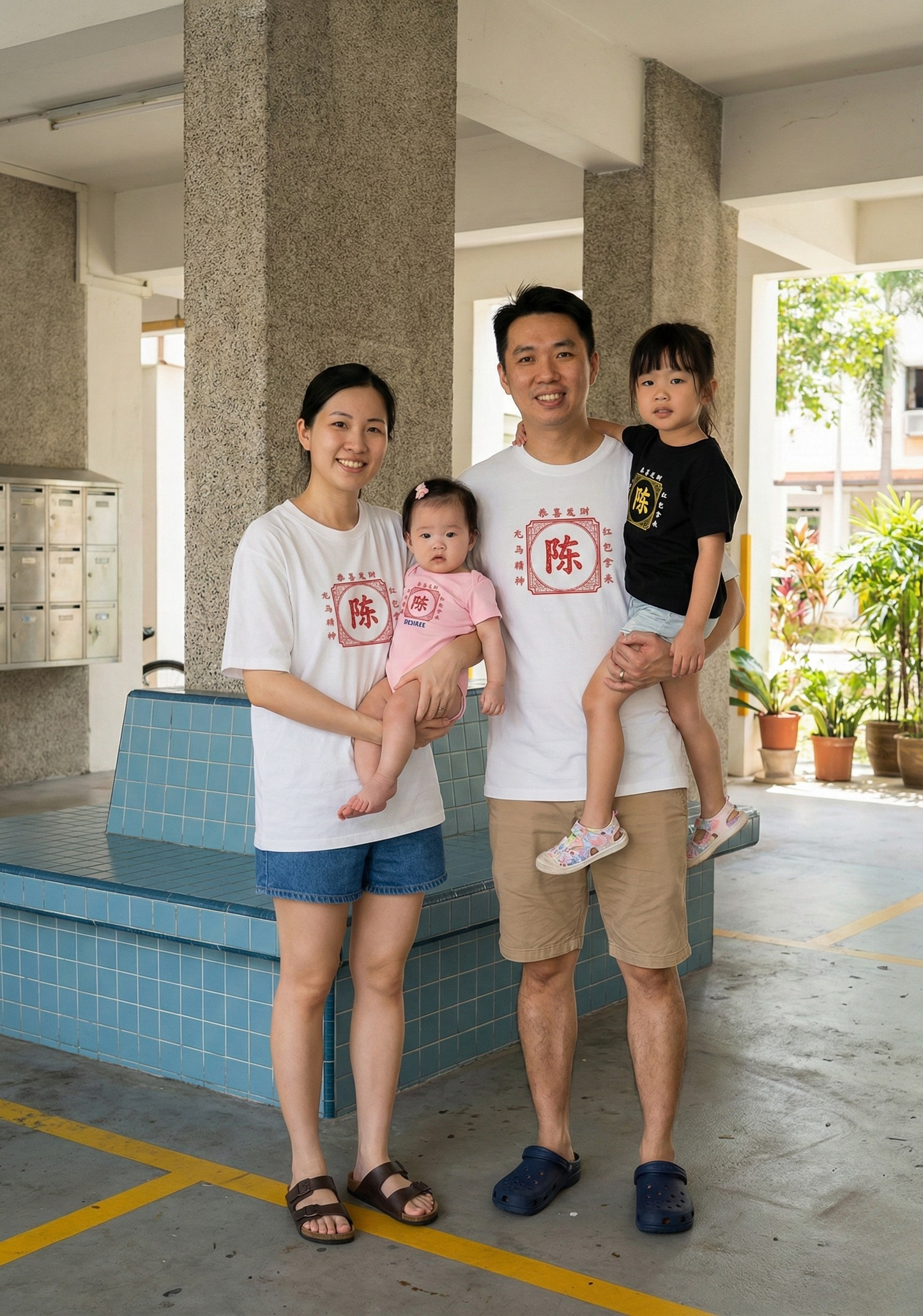 CNY Surname Baby Onesie