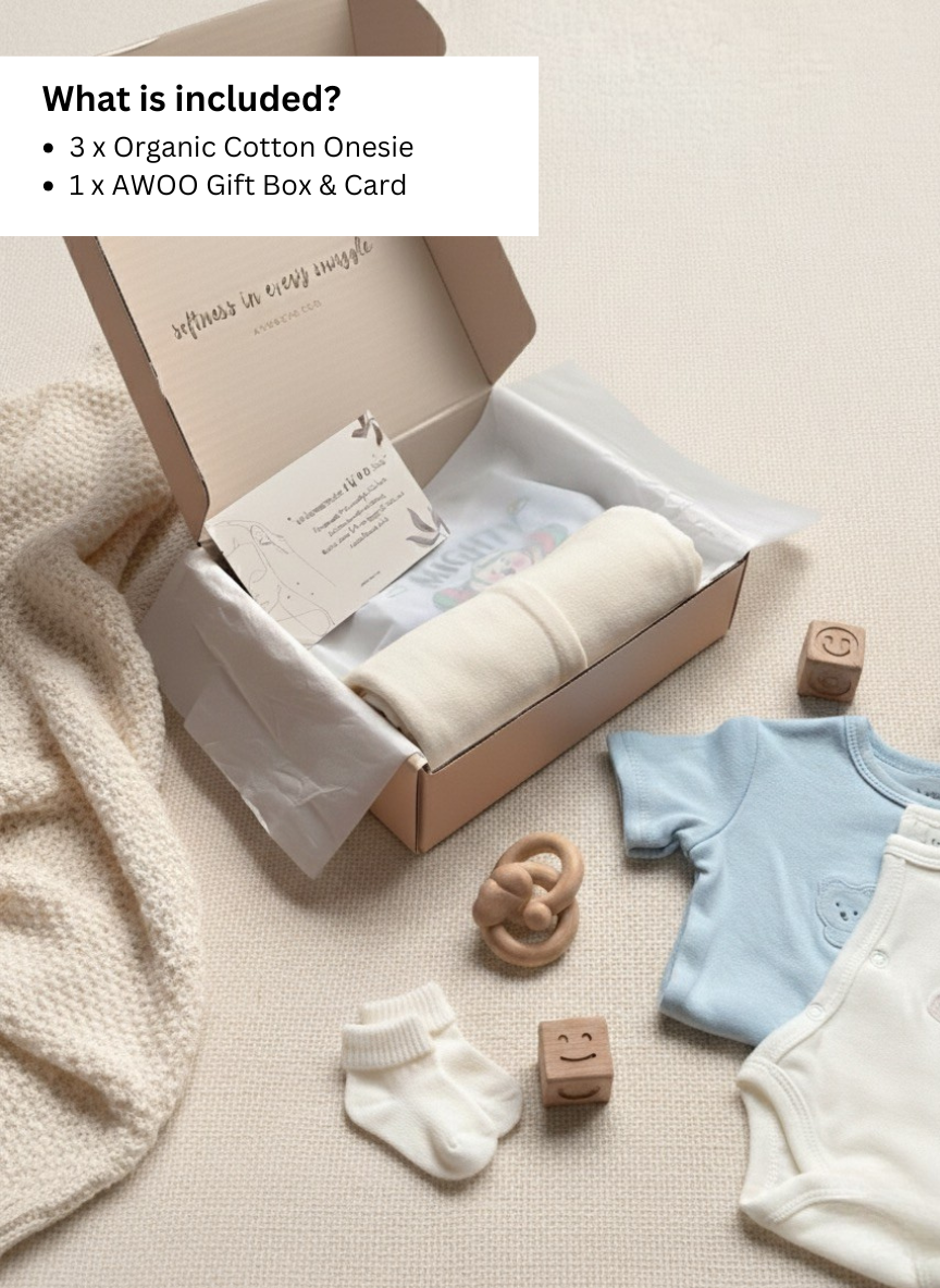 Organic Trio Gift Set (3 Onesies)