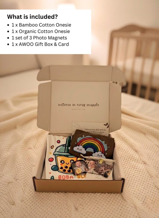 AWOO Sweet Memories Set (Suitable for New Born, 100 days celebration)