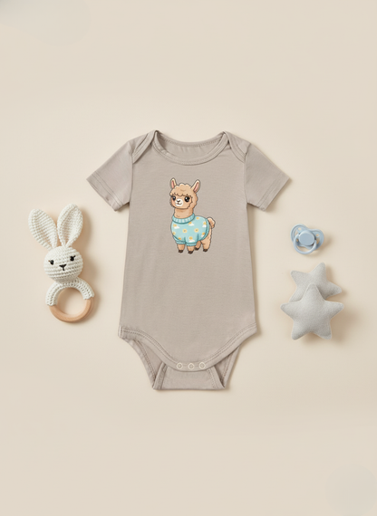 The Little Alpaca Onesie (Bamboo Cotton)
