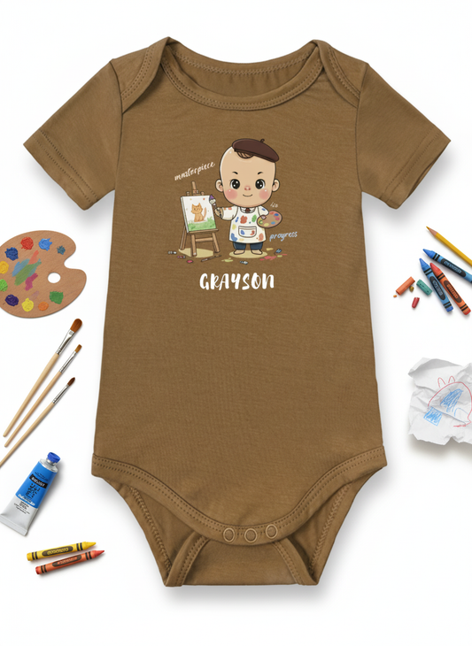 Artist Baby Onesie (Bamboo Cotton)