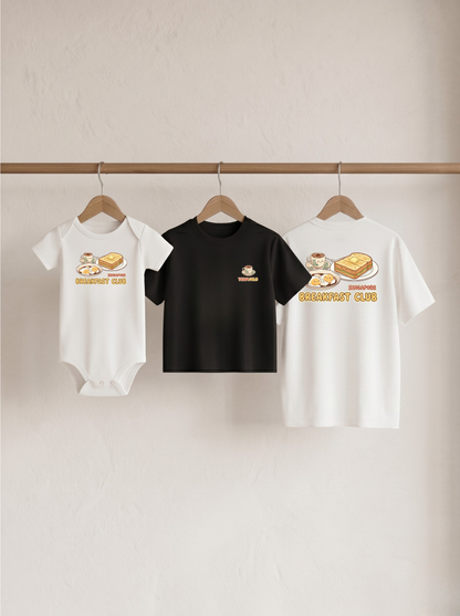 Singapore Breakfast Club Matching Set