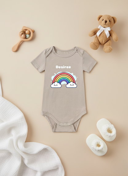 Cuteness Over The Rainbow Onesie (Bamboo Cotton)