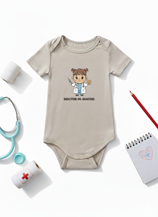 Doctor-in-Making Onesie (Bamboo Cotton)