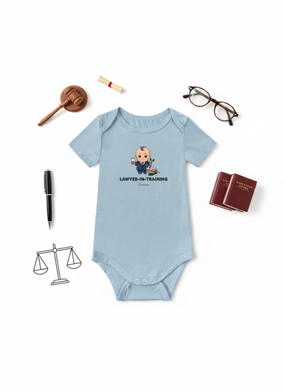 Lawyer-in-Training Onesie (Bamboo Cotton)