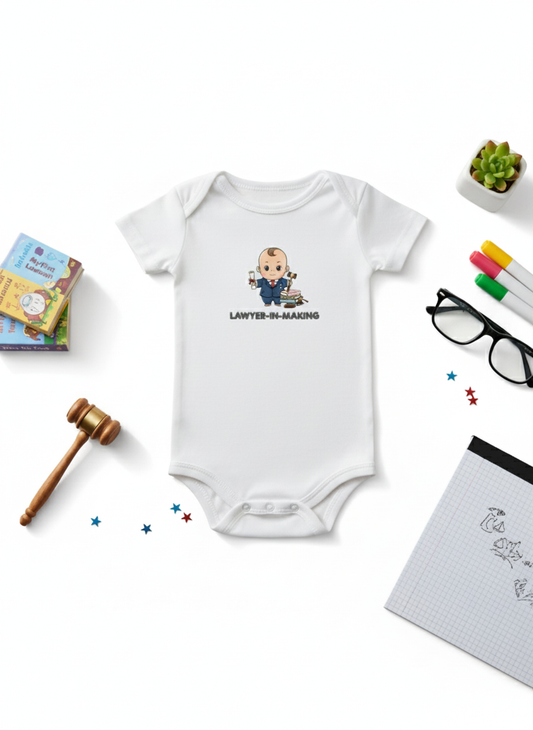 Lawyer-in-Making Onesie (Organic Cotton)