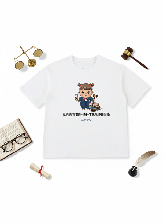 Lawyer-in-Training Kids T-Shirt