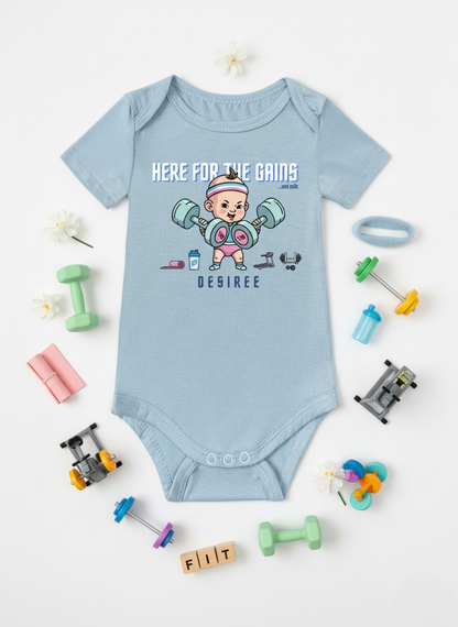 Little Gym Rat Onesie (Bamboo Cotton)