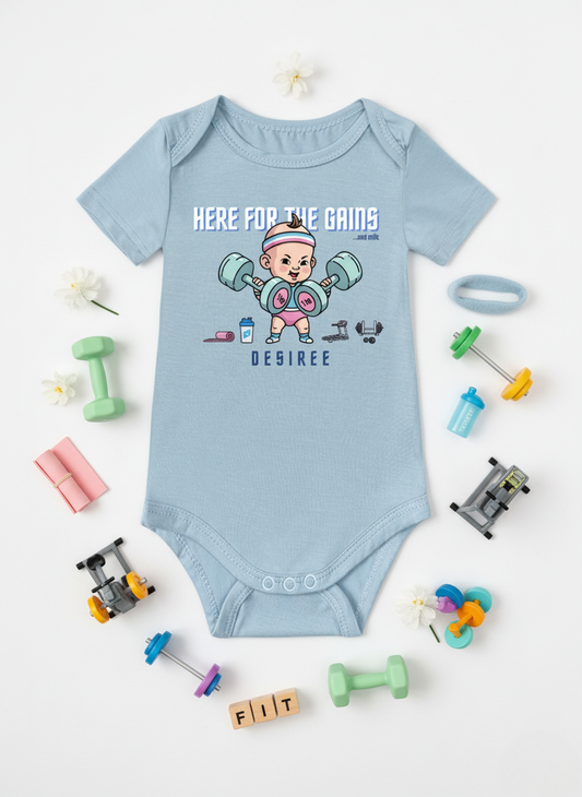 Little Gym Rat Onesie (Bamboo Cotton)