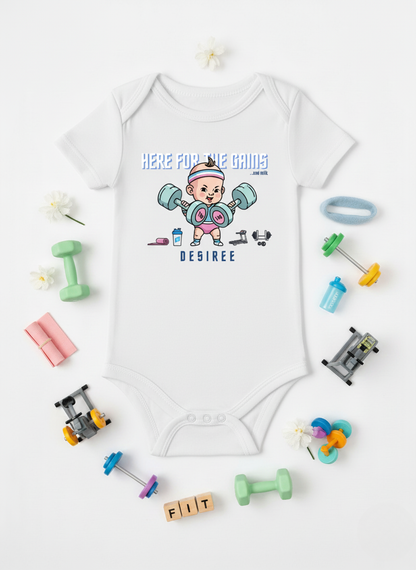 Little Gym Rat Onesie (Organic Cotton)