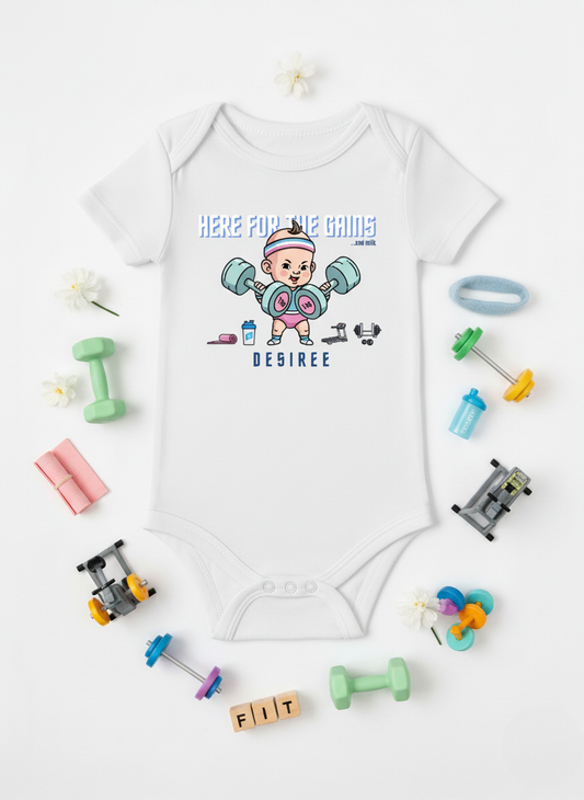 Little Gym Rat Onesie (Organic Cotton)