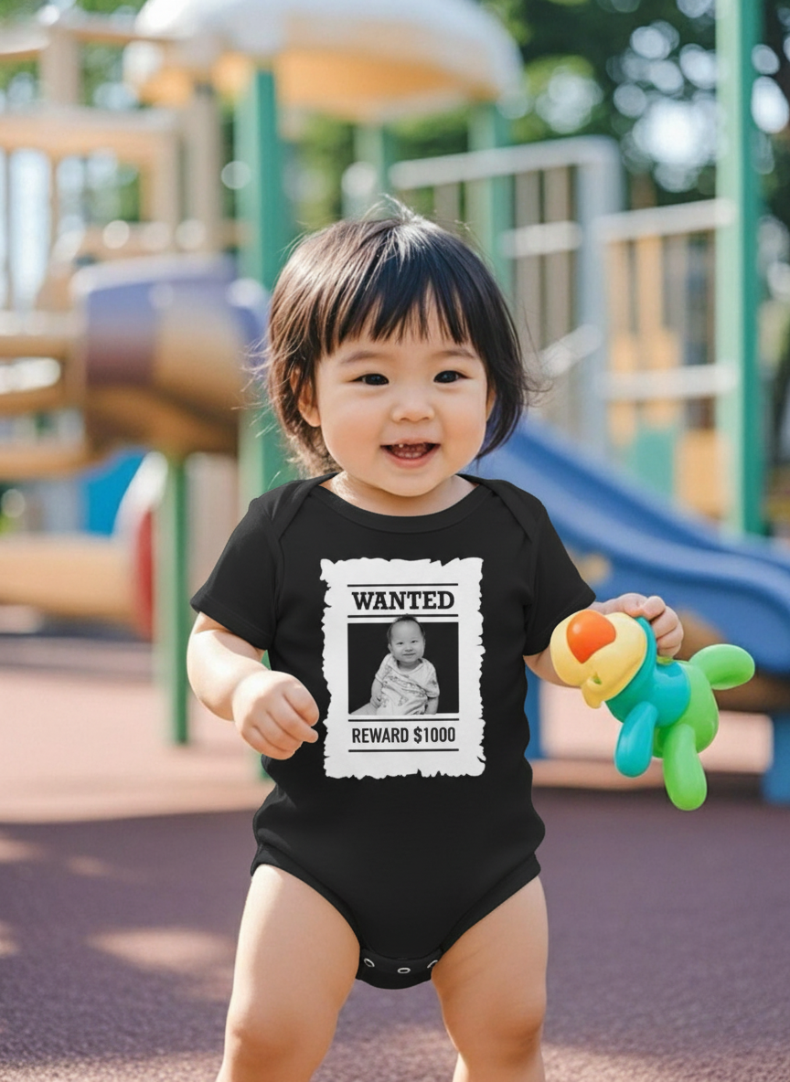 Catch Me If You Can Onesie (Organic Cotton)