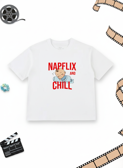 Napflix and Chill Kids T-Shirt