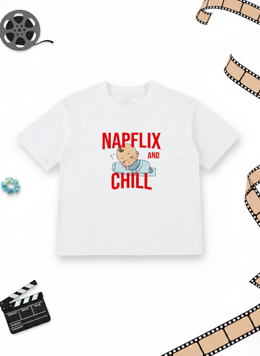 Napflix and Chill Kids T-Shirt