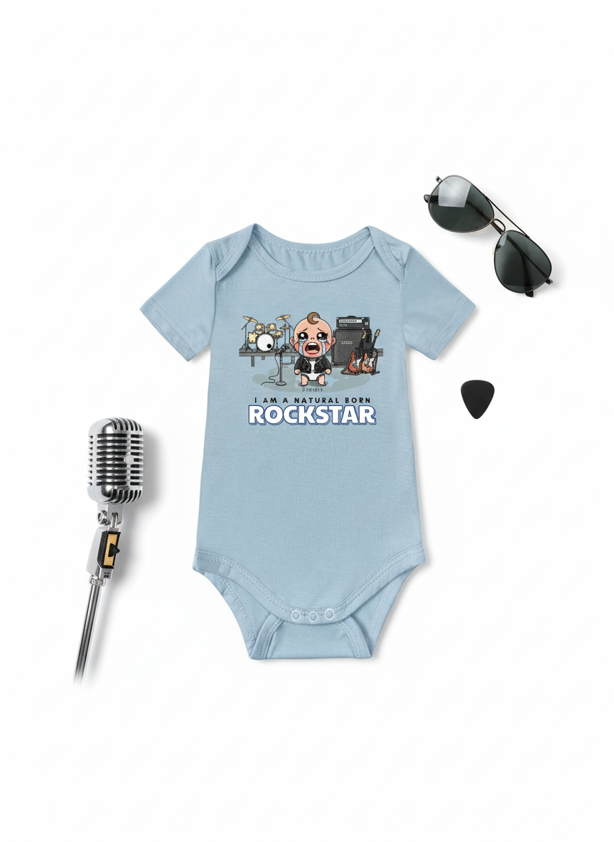 Rockstar Onesie (Bamboo Cotton)