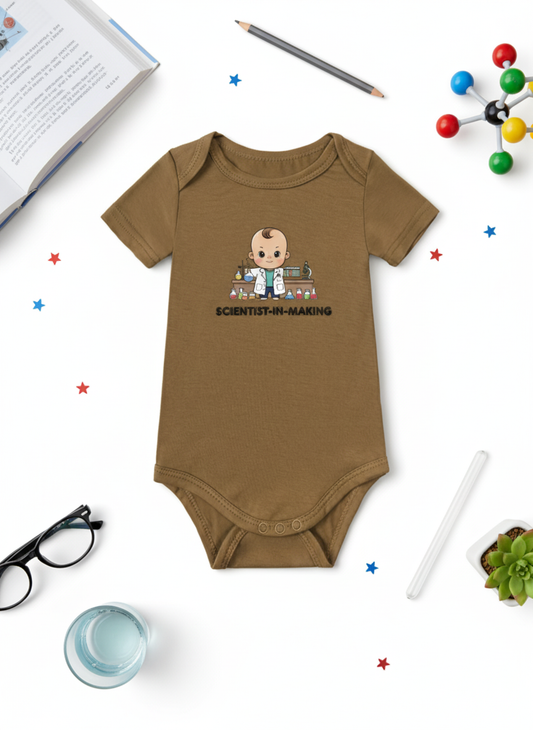 Scientist-in-Making Onesie (Bamboo Cotton)