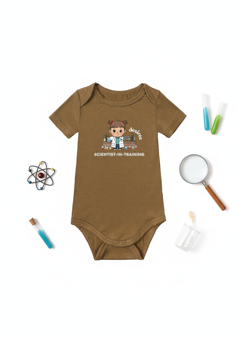 Scientist-in-Training Onesie (Bamboo Cotton)
