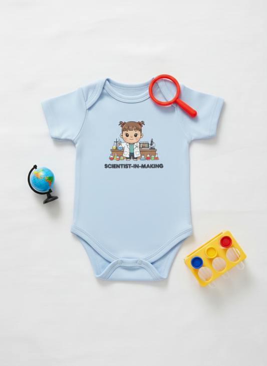 Scientist-in-Making Onesie (Organic Cotton)