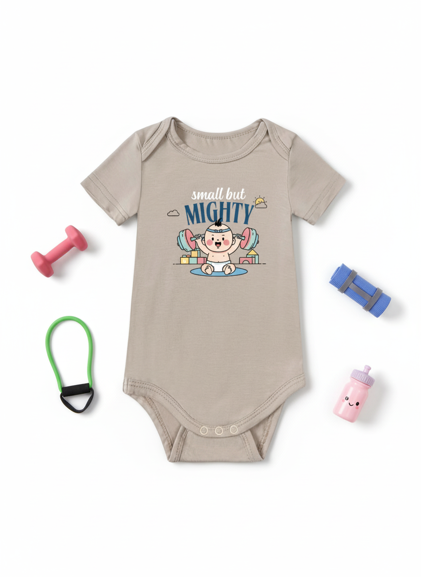 Small but Mighty Onesie  (Bamboo Cotton)