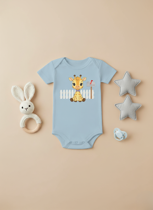 Sunny Giraffe Onesie (Bamboo Cotton)