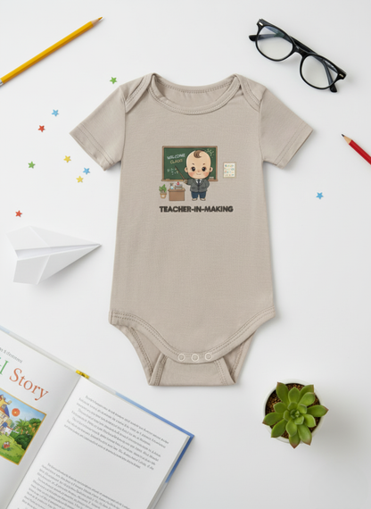 Teacher Boy/Girl Onesie (Bamboo Cotton)