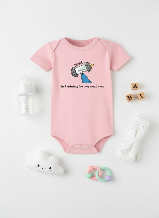 Training for Nap Onesie (Organic Cotton)